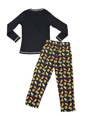 Conjunto pijama whispers fast food para niña
