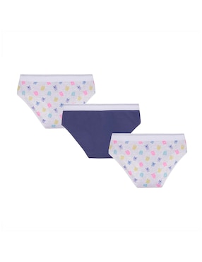 Set calzón Skiny de algodón para niña