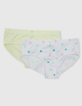 Set calzón Punto Blanco para niña