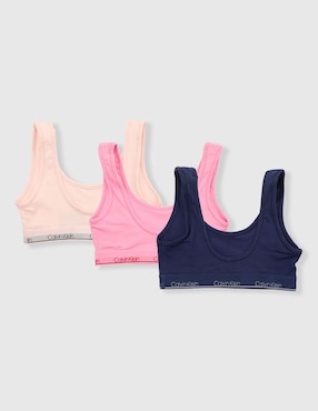 Set top Calvin Klein de algodón para niña