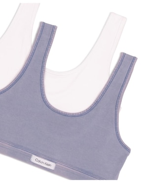Set top Calvin Klein de algodón para niña