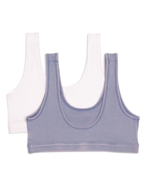 Set top Calvin Klein de algodón para niña