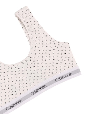 Set Top Calvin Klein de algodón para niña