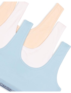 Top Calvin Klein de algodón para niña