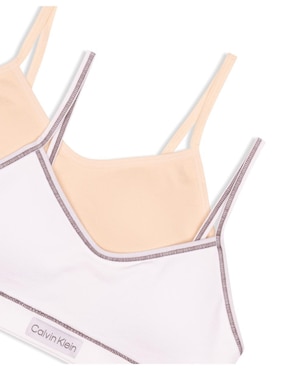 Set top Calvin Klein de nylon para niña