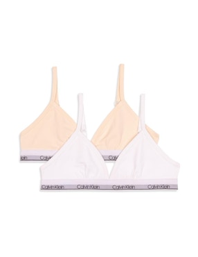 Set bralette Calvin Klein para niña