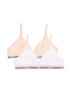 Set bralette Calvin Klein para niña
