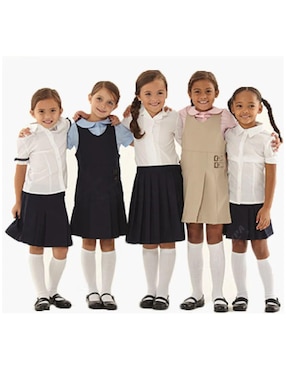 Set de calceta Don Calcetín de algodón para niña 6 pares