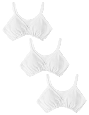 Set corpiño Don Calcetín de algodón para niña
