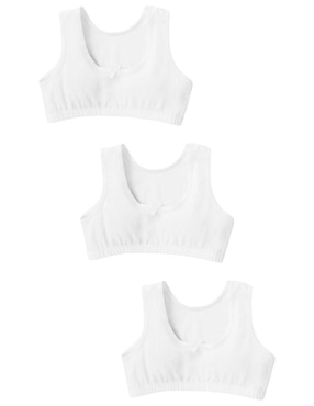 Set corpiño Don Calcetín de algodón para niña