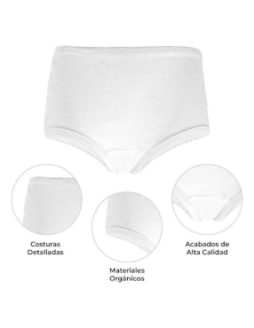 Set calzón Don Calcetín de algodón para niña