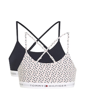 Top Tommy Hilfiger Fa25 de algodón para niña