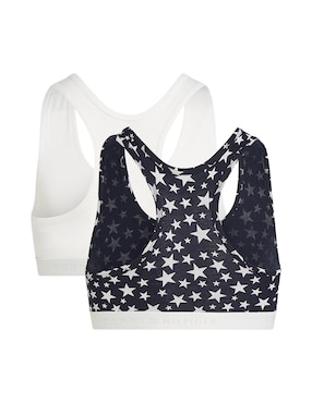 Top Tommy Hilfiger Fa25 de algodón para niña