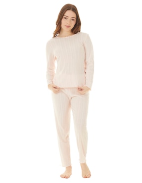 Set pijama Skiny Pointelle Essentials para niña