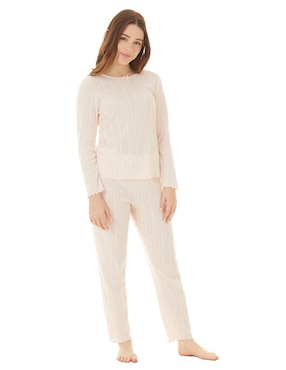 Set pijama Skiny Pointelle Essentials para niña