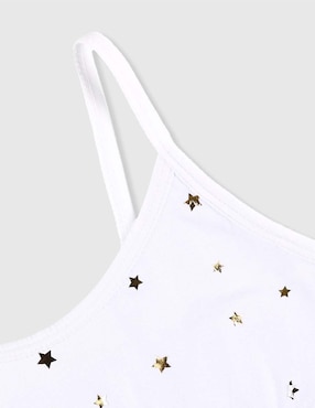 Set top Punto Blanco para niña