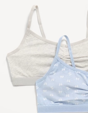 Set brassiere bralette Old Navy para niña