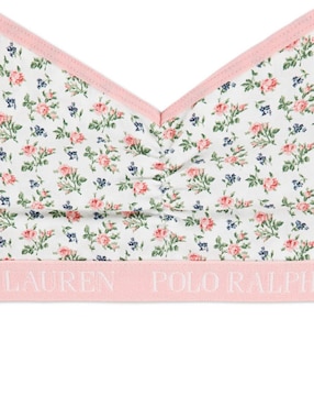 Set bralette Polo Ralph Lauren sin copa para niña