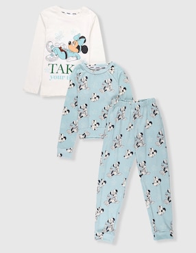 Set pijama Disney Time Minnie para niña