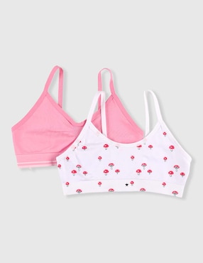 Set top Punto Blanco para niña
