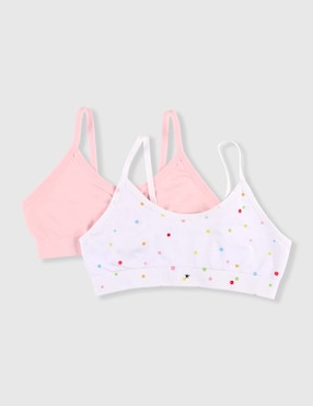 Set top Punto Blanco para niña