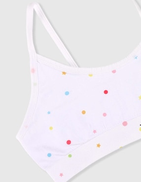 Set top Punto Blanco para niña