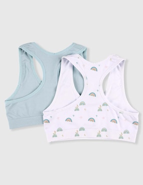 Set top Punto Blanco para niña