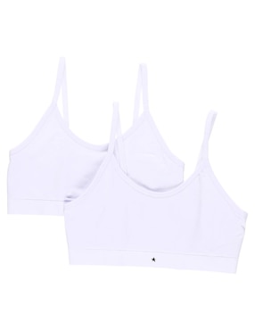 Set top Punto Blanco para niña
