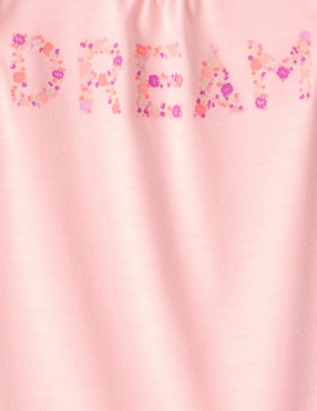 Set de camisón Carter's de algodón para niña