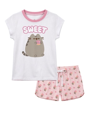 Set pijama Pusheen para niña