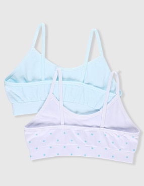 Set corpiño Punto Blanco para niña