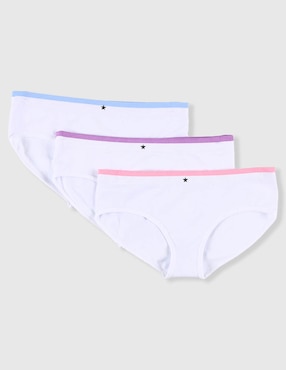 Set calzón Punto Blanco para niña