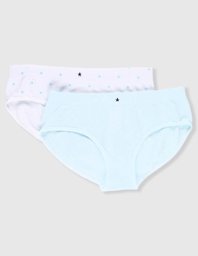 Set calzón Punto Blanco para niña