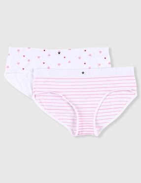 Set calzón Punto Blanco para niña