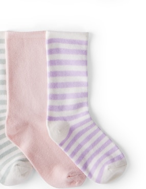 Set de calceta Carter's de algodón para niña 10 pares