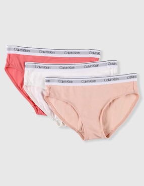Set calzón Calvin Klein de algodón para niña