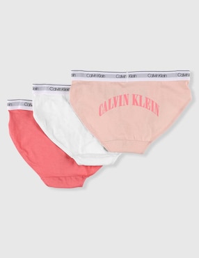 Set calzón Calvin Klein de algodón para niña