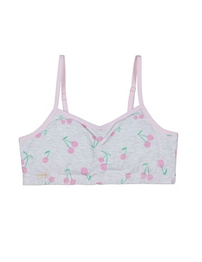 Set Top Skiny Sweet Cherry de algodón para niña