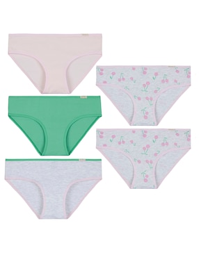 Set calzón Skiny de algodón para niña