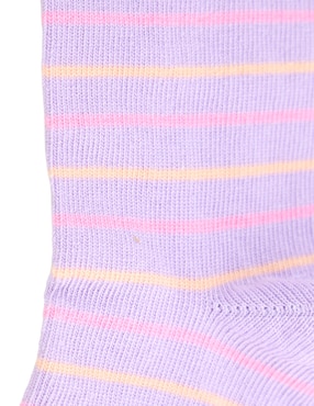 Set de calcetín Punto Blanco de algodón para niña 5 pares