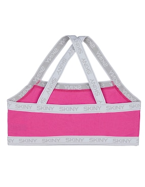 Set top skiny de algodón para niña