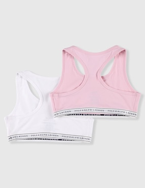 Set brassiere racer back Polo Ralph Lauren para niña