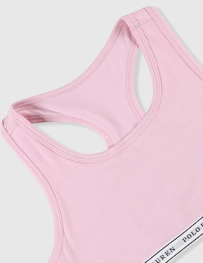 Set brassiere racer back Polo Ralph Lauren para niña