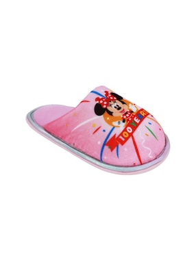 Pantufla Disney Minnie Mouse Para Niña