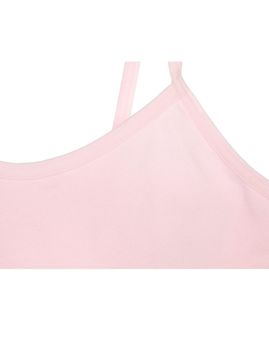 TOP PUNTO BCO TOP CLAP, M, ROSA CLARO