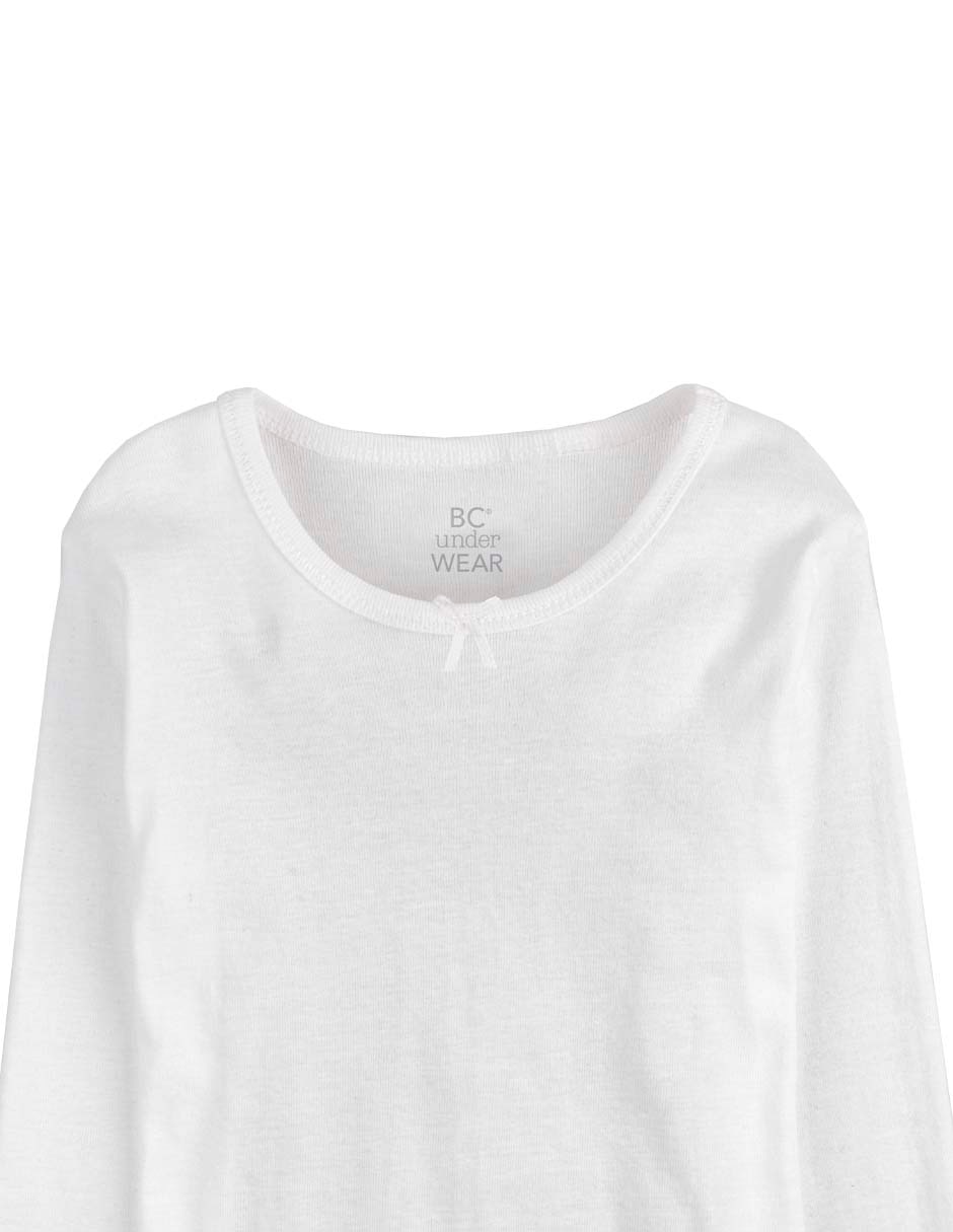 Camiseta cuello redondo para niña 3