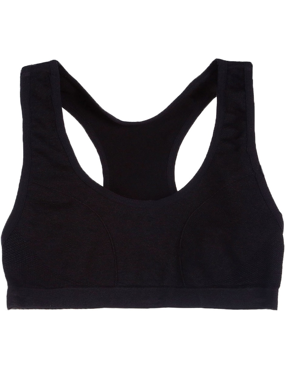 TOP MAIDENFORM GIRL SEAMLESS, G, NEGRO
