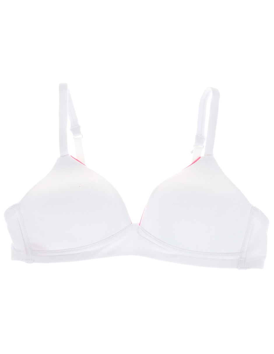 T-shirt bra con copa para niña
