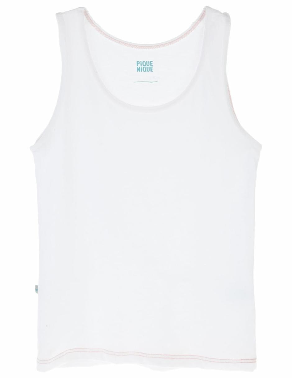 Camiseta cuello redondo para niña