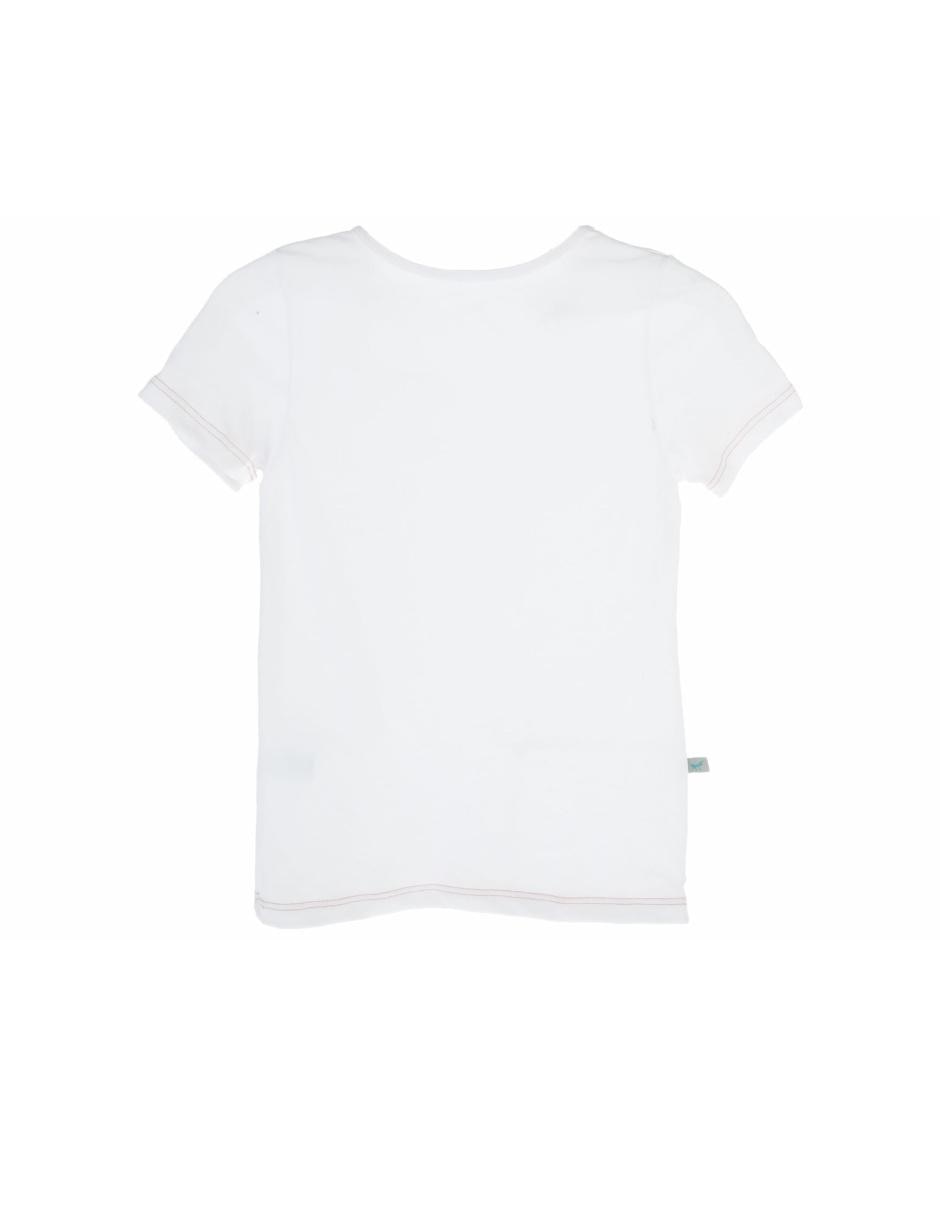 Camiseta cuello redondo para niña 2